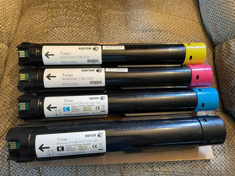 Xerox 006r01457,1458,1459,1460 Toner Set