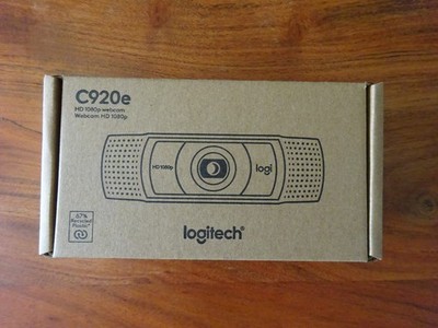 Logitech C920e Business Webcam (960-001360) schwarz   Neu & original versiegelt