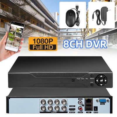 H.265 1080P 4/8 Channel DVR for Home Security Camera System with Human Detection