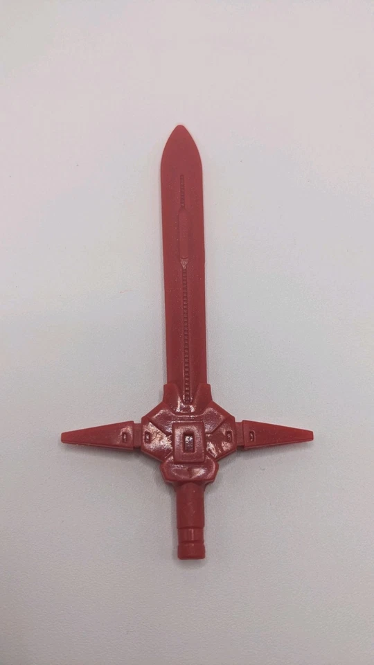 2014 Transformers Age of Extinction Grimlock Evolution 2 Set 1984 Red Sword Part - Image 3 of 4