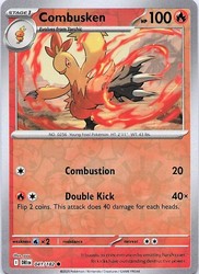 Combusken 041/182 Reverse Holo Common SV10: Destined Rivals