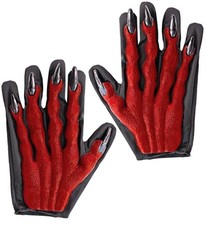 Adults Halloween 3d Devil Gloves