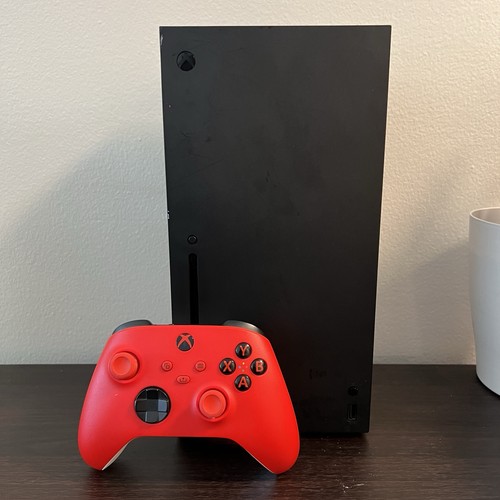 Microsoft Xbox Series X 1TB Video Game Console Black With Controller For Parts