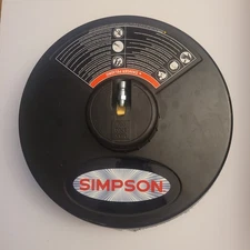 Simpson 80165 15" 3700 PSI Cold Water Pressure Washer Surface Cleaner New
