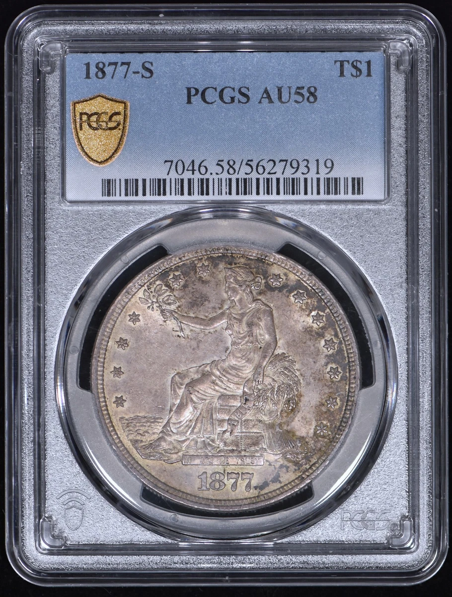 AU 58 Graded 1877 Year US Trade Dollars (1873-1885) for sale | eBay