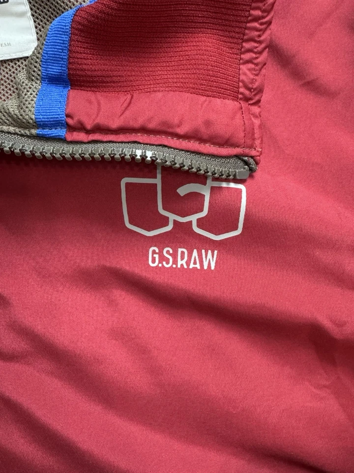 G-Star Raw Sport Jacket Men's Size L RED/GREY - Image 4 of 4