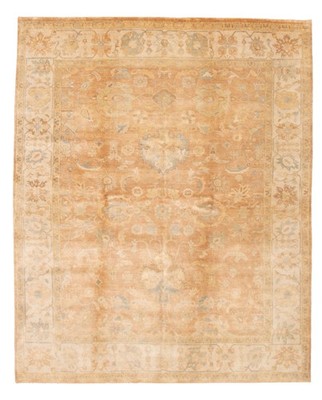 Hand Knotted Area Rug 8'1'' x 9'11'' Traditional Oriental Wool Carpet