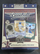 2026 Leaf Metal Draft Edition Baseball Jumbo Box (14 Autos Per Box)