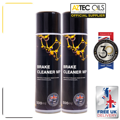 Aztec Brems- & Kupplungsspray Mehrzweckreiniger entfernt Schmutz & Rost - 2x500ML