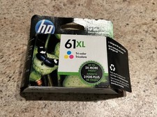 Genuine HP 61XL Original Tri-Color Ink Cartridge Exp Jan 2023