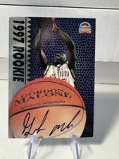 1997 Score Board Autograph Silver Gordon Malone WVU Basketball