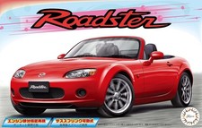 Fujimi 1/24 Mazda MX-5 Miata Model Kit, Open/Closed Soft Top, Detailed