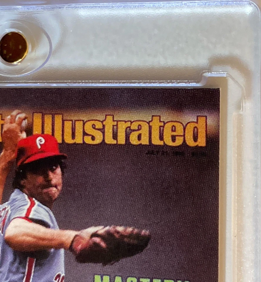 Steve Carlton - 1999 FLEER SPORTS ILUSTRADO COLECCIÓN DE AUTÓGRAFOS AUTÉNTICOS ⚾️ Foto 4 de 4