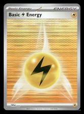 Black Bolt & White Flare Pokemon Lightning Energy Holo