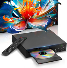DVD Players for TV with HDMI, All Region Free DVD Player for Smart TV, HDMI and