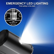 Portable Breathalyzer with Audio and Visual Alerts for Accurate Alcohol Testing