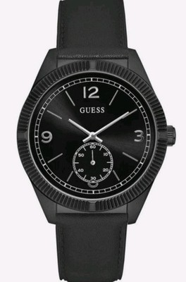 Orologio Uomo GUESS ref. W0873G3 in Acciaio inox Nero 42mm con numeri arabi