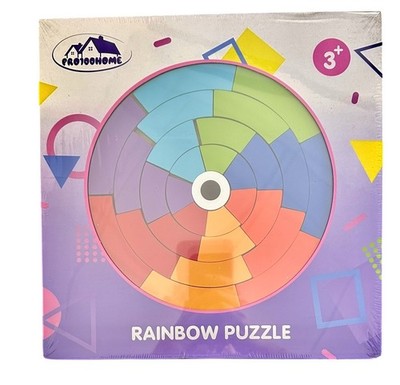 Toddler Learning Wooden Montessori Toy   Pattern Blocks & Boards Tangrams 3+