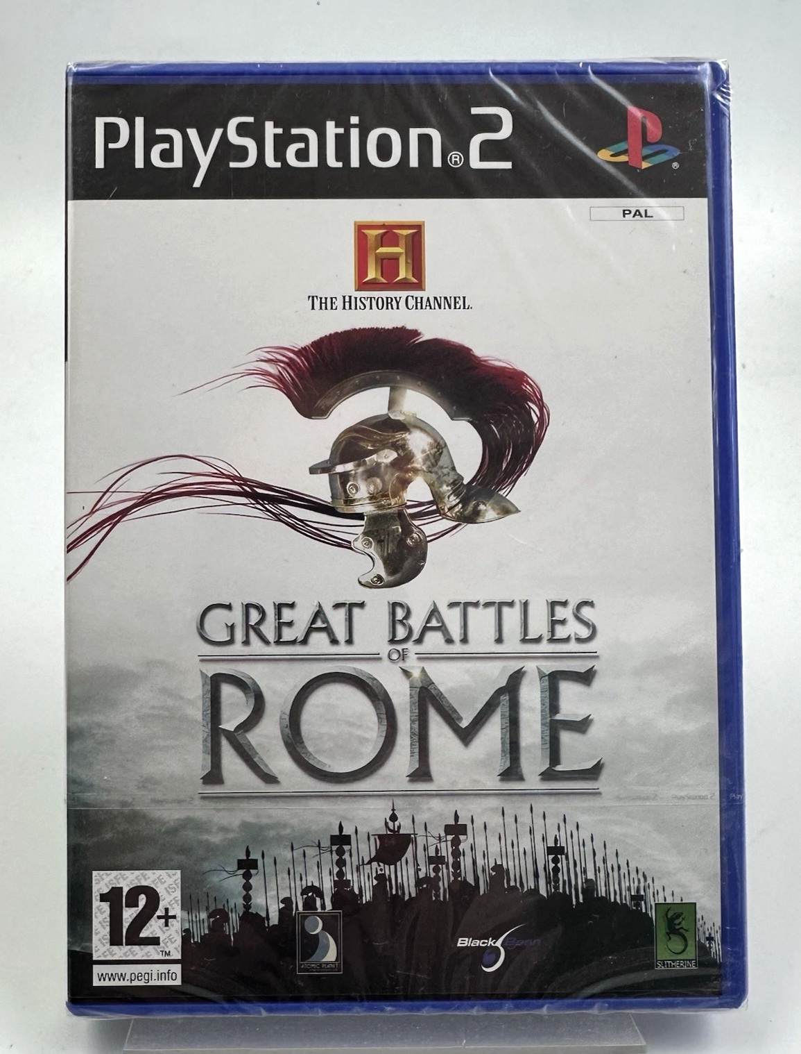 PS2 The History Channel: Great Battles Of Rome, New And Factory Sealed