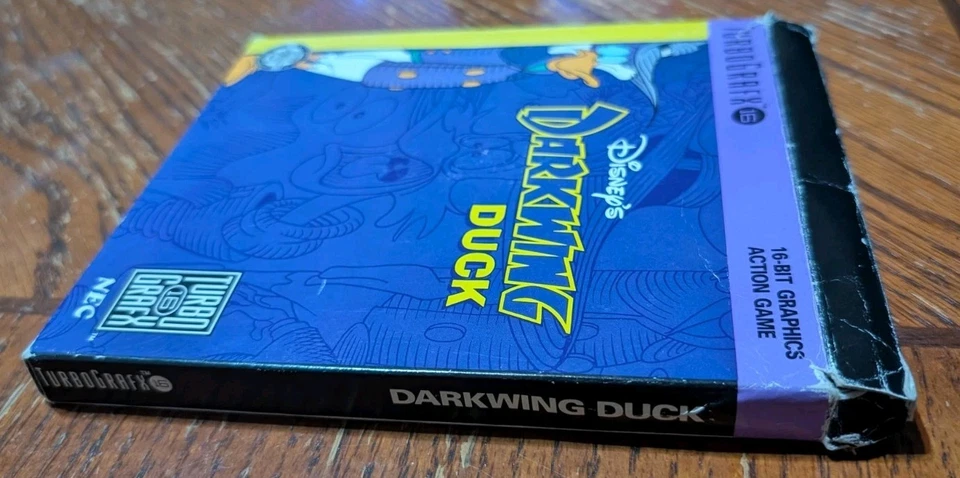 Darkwing Duck (TurboGrafx-16) Box And Tray ONLY - Image 3 of 4