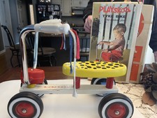 Vintage Playskool Tyke Bike Retro Ride On Toy Made in USA 1960s - 1970s