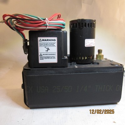 Hartell Liebert 134001P2 Condensate Pump Motor 277VAC A3X-1LI-277 Rev H