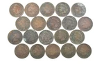 Lot 20 1800's 1890-1899 Indian Head Penny Cents US Coin Collection 2/5 Roll *351