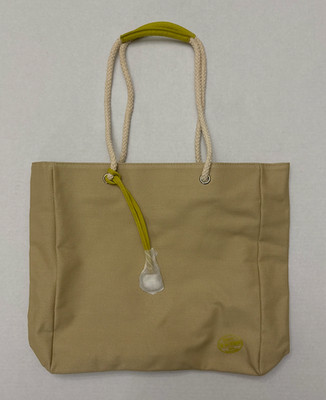 Vintage New DKNY Be Delicious 100% Pure New York Beige Tote Bag - Never Used