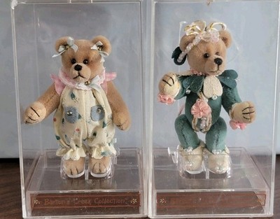 Gund Barton's Creek Mini Bear Set Of 2 Princess Jade & Amy by Janet Wilson 