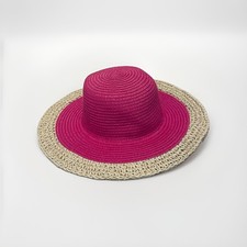 Janie And Jack Pink Sun Hat 12 to 24 Months - NEW With Tags