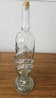 Vintage Spain Pressed Glass Hand Shaped Bottle Decanter 14" — photo 1