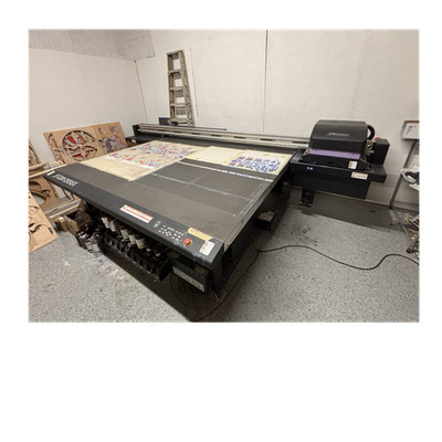 Mimaki JFX200-2513 EX Flatbed UV Printer  284 Hours