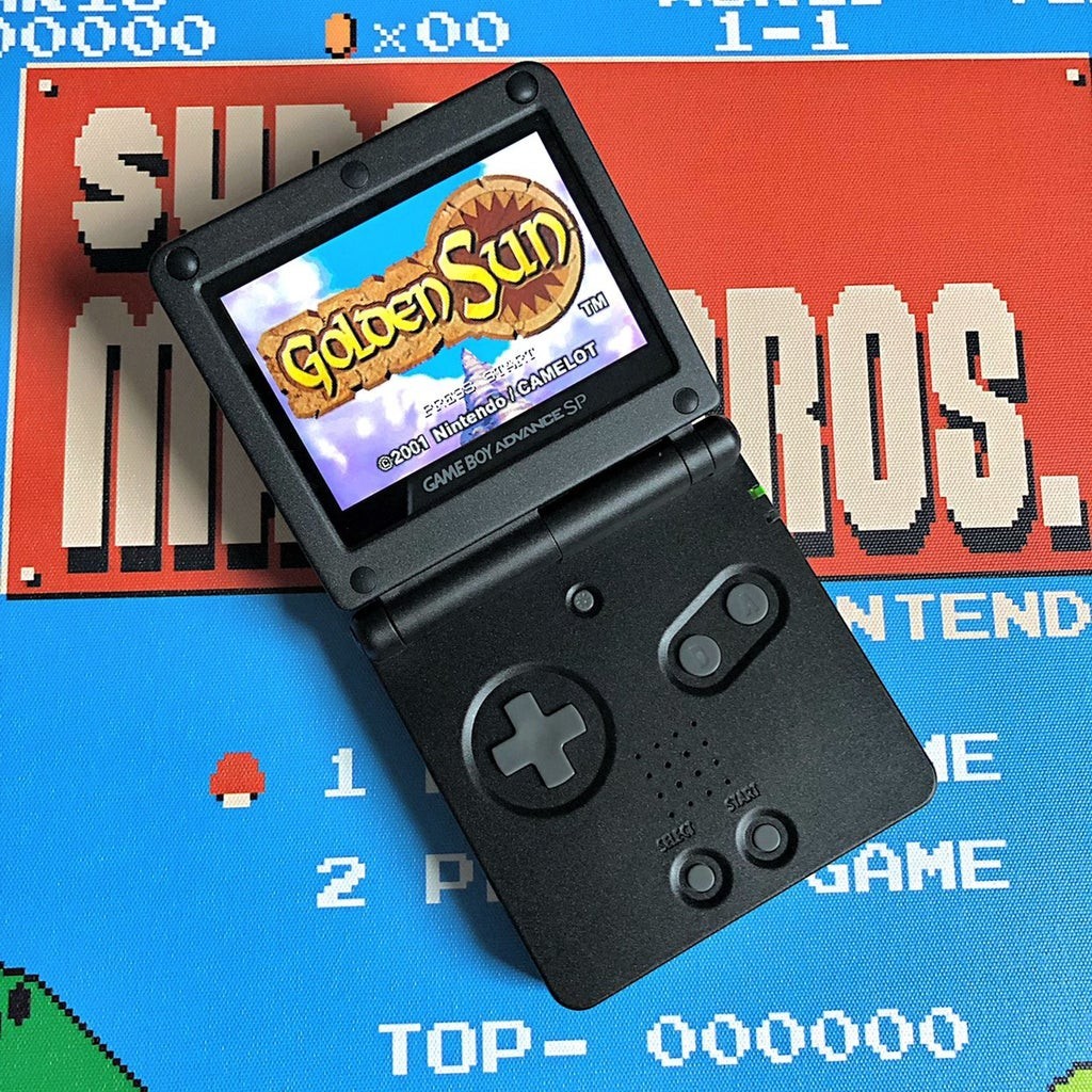 Console Nintendo Gameboy Advance SP Black with IPS V2 ags-101