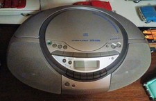 Sony CFD-S350 Stereo Boombox Cassette CD Player AM FM Radio W/Cord -Tested Works