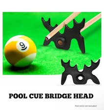 Slip-On Portable Moosehead Bridge Cue Rest