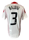 Paolo Maldini Signed AC Milan 2003 Champions League Adidas Soccer Jersey BAS
