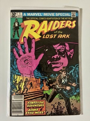 Indian Jones Raiders of The Lost Ark Issue #1 - 1982 Marvel Comic Book