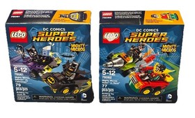 LEGO DC Comics Super Heroes: Mighty Micros: 76062 And 76061. Batman And Robyn