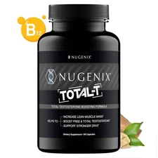 Nugenix Total-T Testosterone Booster 90 Capsules - Enhanced Endurance and Energy