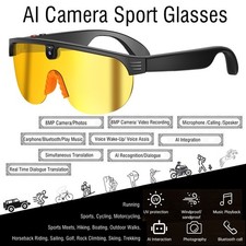 Glasses Smart AI Glasses with 8MP Camera 100 Languages Live Translation
