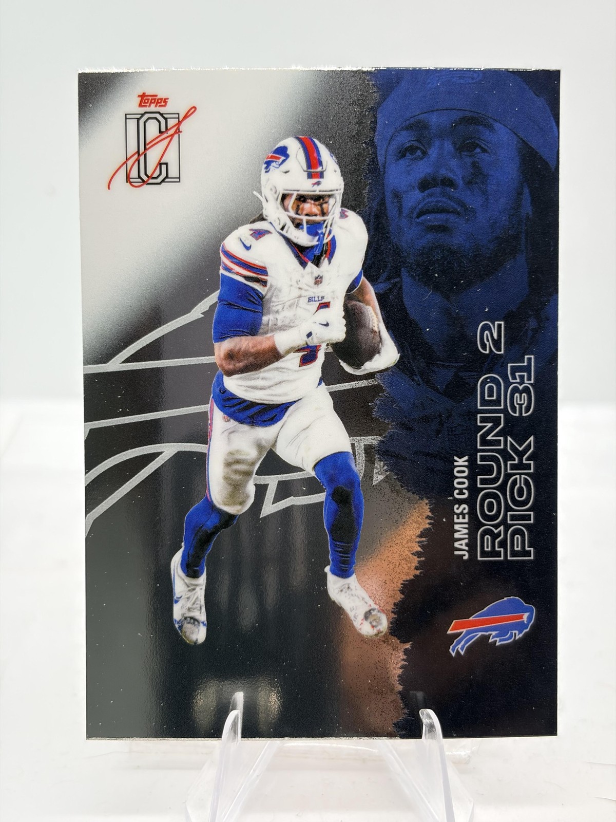 2025 Topps Signature Class James Cook #8 Chrome