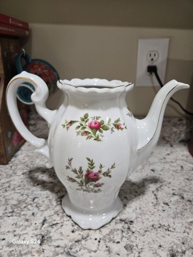 Johann Haviland Moss Rose Traditions Fine China ~ Coffee Pot Teapot ~Parts Repla - Picture 3 of 7
