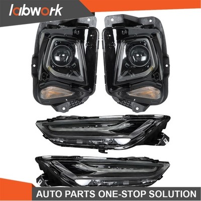 Labwork HID/Xenon＆Upper LED DRL For Chevy Blazer 2019 20 21 Headlight Headlamps