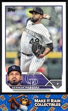 German Marquez 2023 Topps Series One #325 Colorado Rockies Baseball