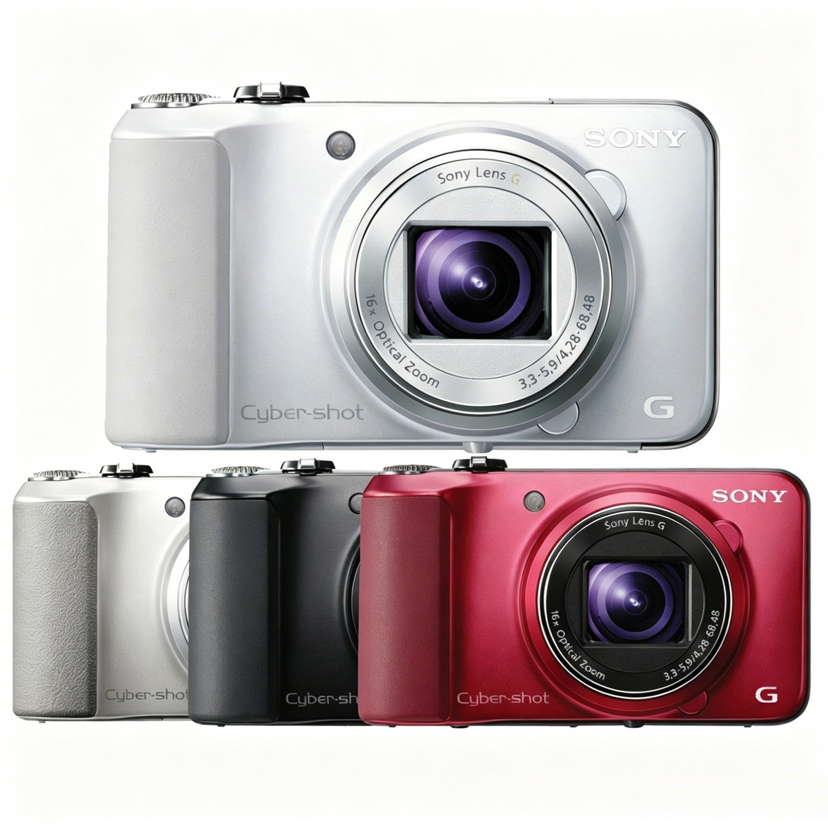 Sony Cyber-shot DSC-HX10V Digital Camera 18.2MP 16x Optical Zoom