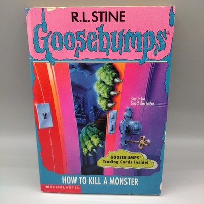 Goosebumps #46 How to Kill a Monster R.L. Stine, 1996, First Edition, Paperback