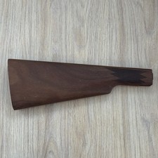 Vintage 1950s Walnut Rifleshotgun Wood Gun Stock Unknown Brand