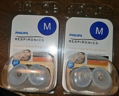 Philips Respironics Nuance Pro Gel Nasal Cushion Pillows 1105174 MEDIUM Sealed