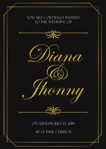 14 Personalised Handmade Wedding Invitations Day Evening Invite Cards Design 19 Ebay