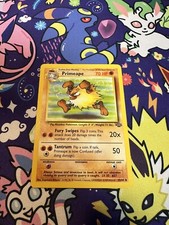 Primeape Jungle 43/64 Pokemon Card Vintage WOTC